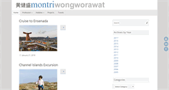 Desktop Screenshot of montriwongworawat.com